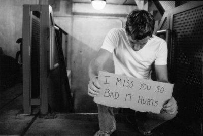 boy missing someone you love